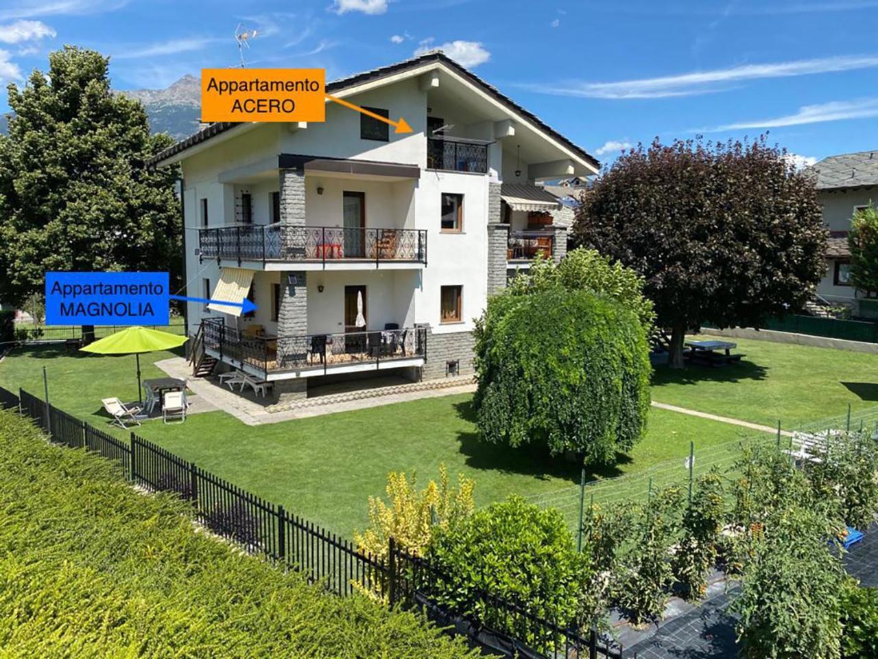 Il Tiglio Gressan Lägenhet Aosta Exteriör bild